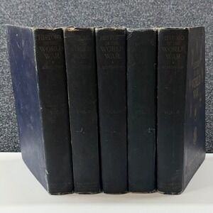 History of the World War Frank H Simonds 5 Volume Set 1917-1920 Doubleday WWI